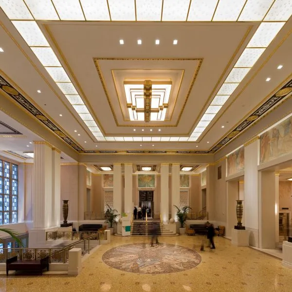 Lobby of the Waldorf Astoria