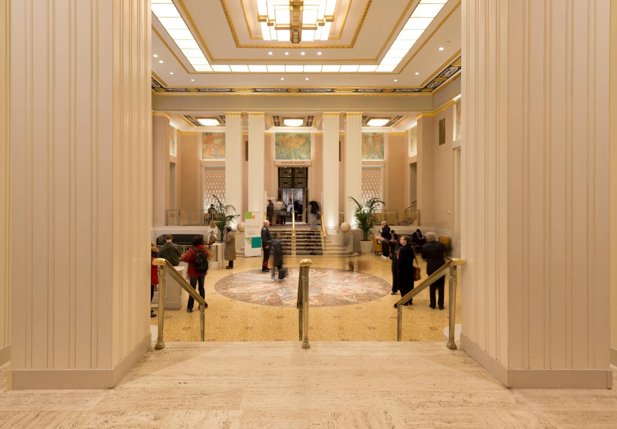 Lobby of the Waldorf Astoria