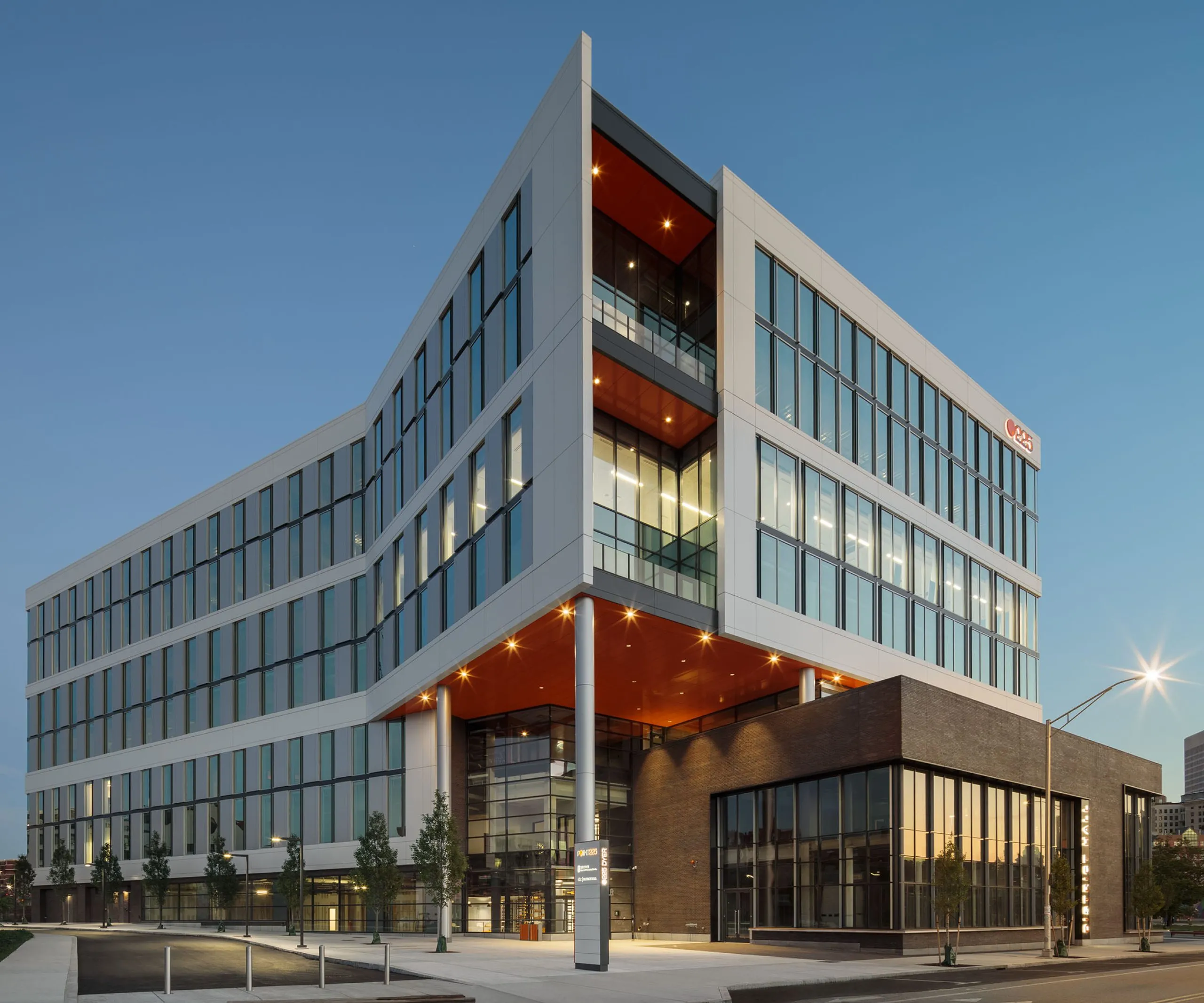 Exterior view of the Wexford Science and technology building