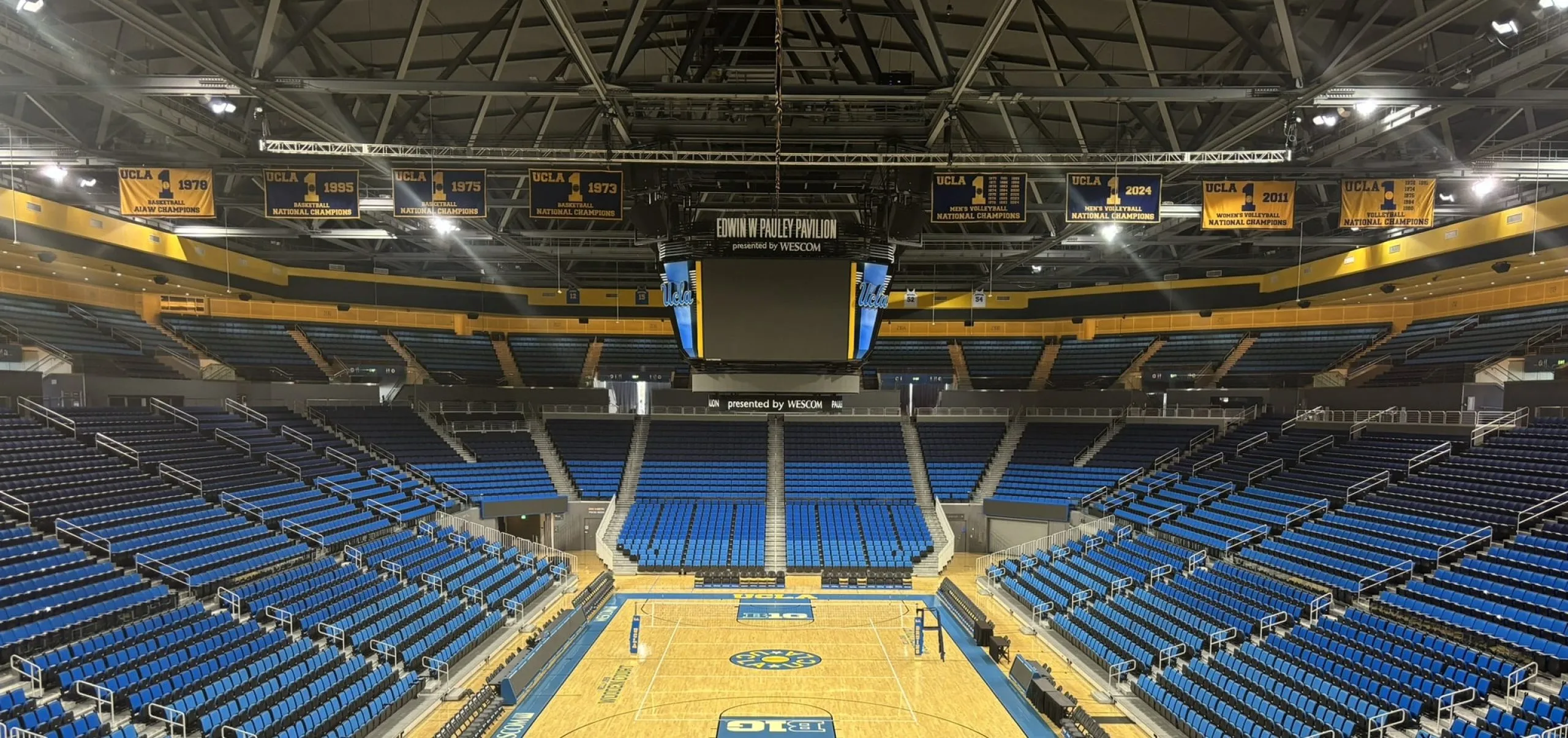 UCLA Big Ten basketball court