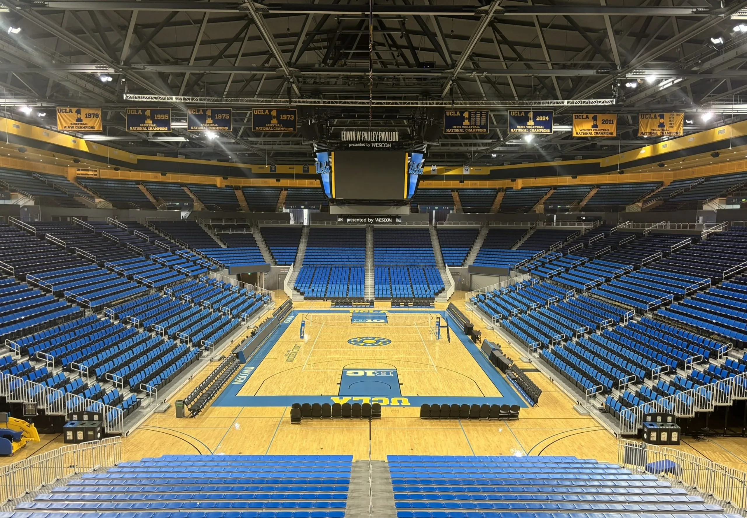 UCLA Big Ten basketball court