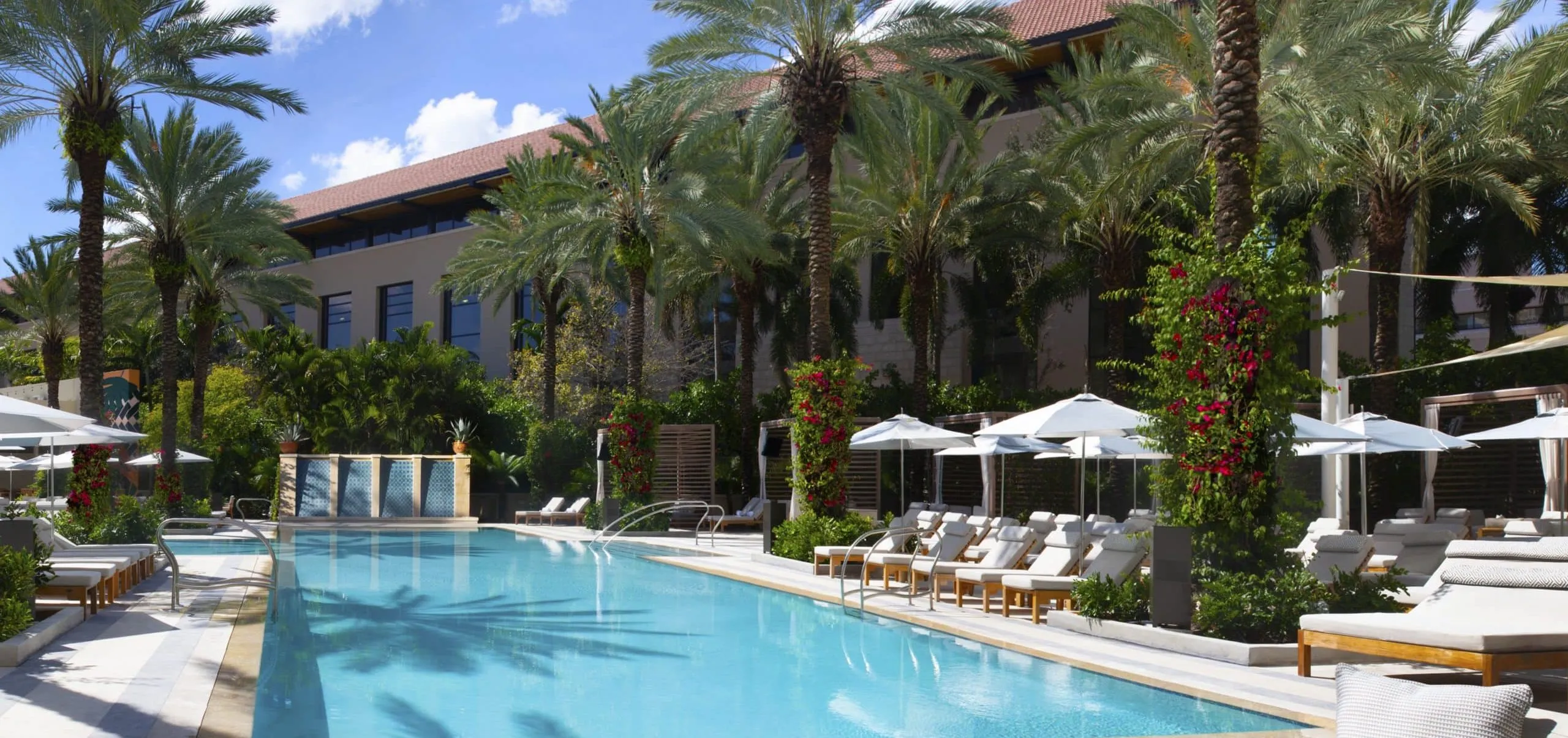 Outdoor pool at Hilton West Palm Beach