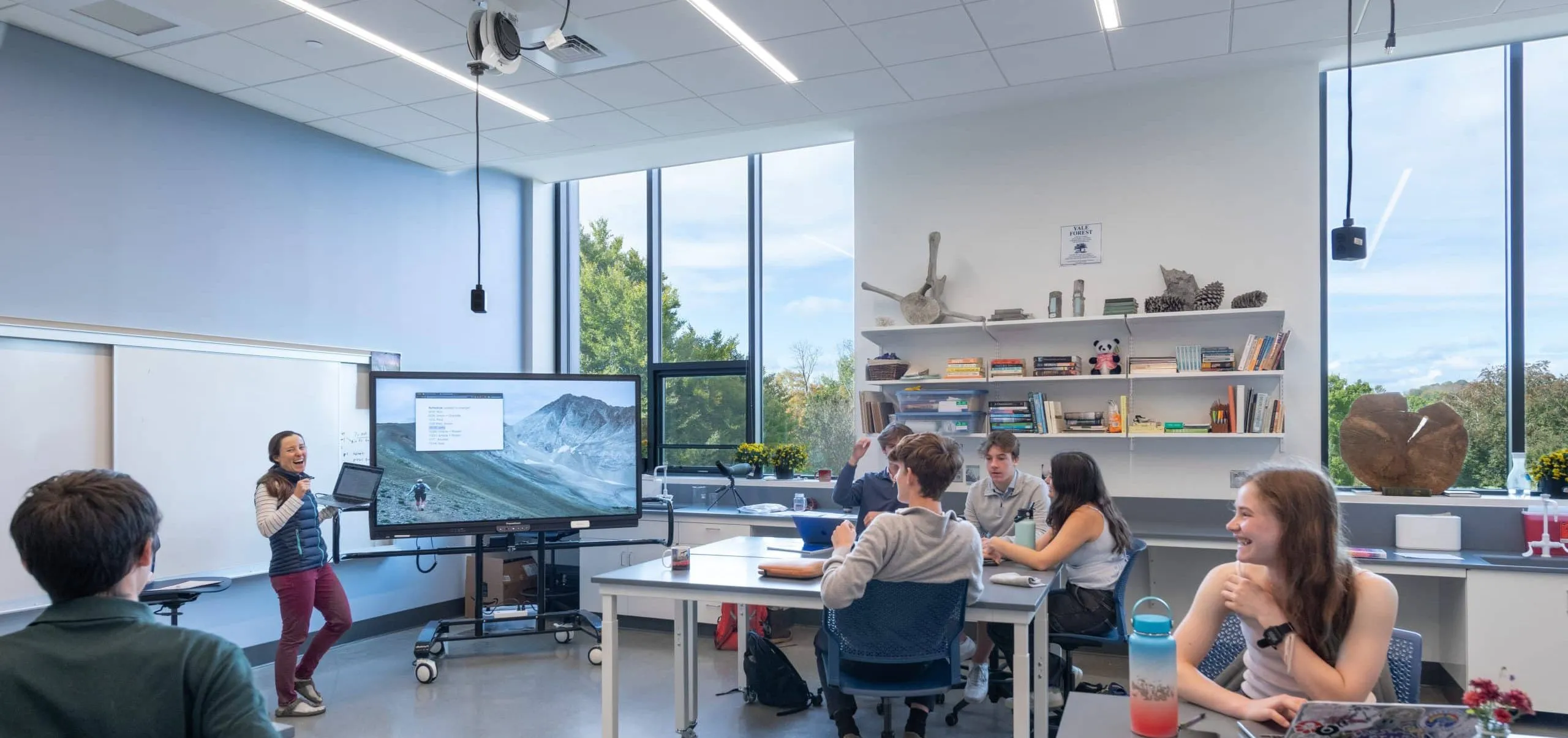 Students in classroom at VISTA