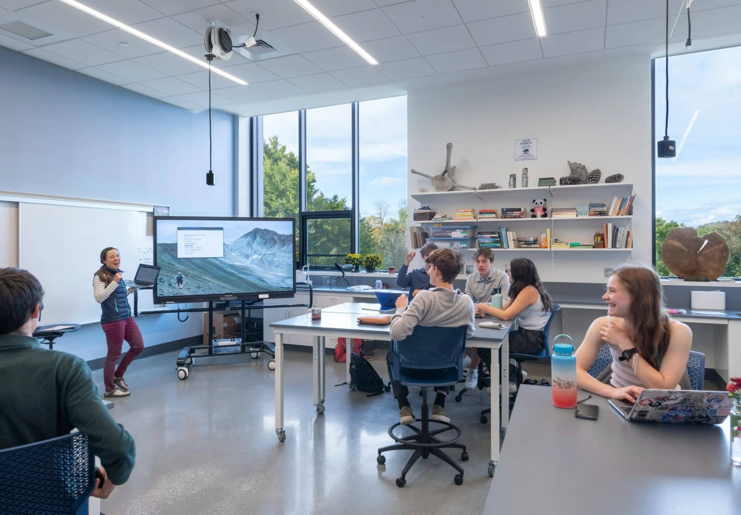 Students in classroom at VISTA